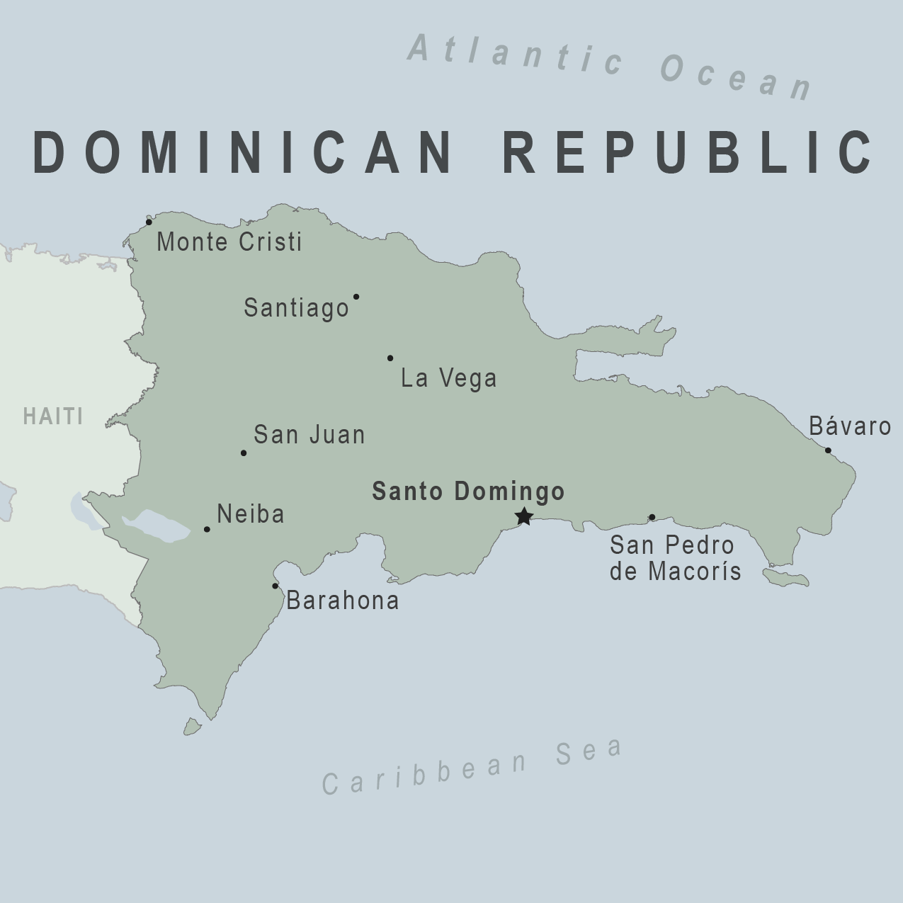 Map - Dominican Republic