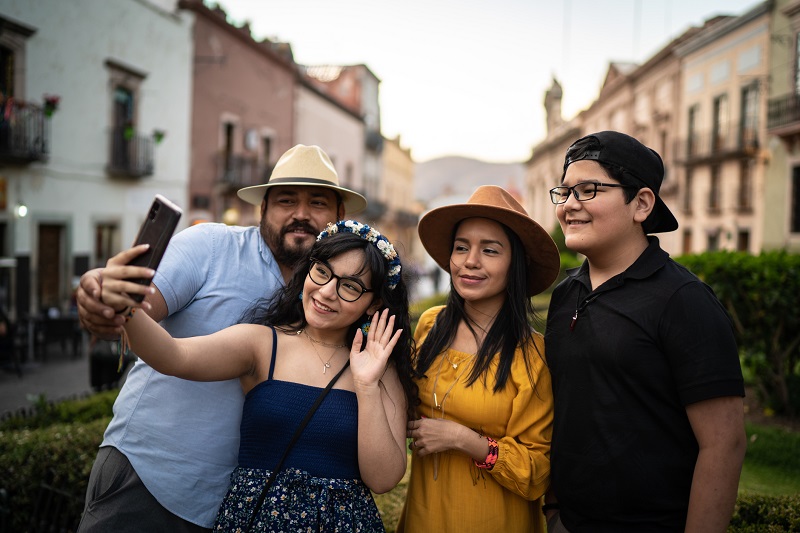 family selfie