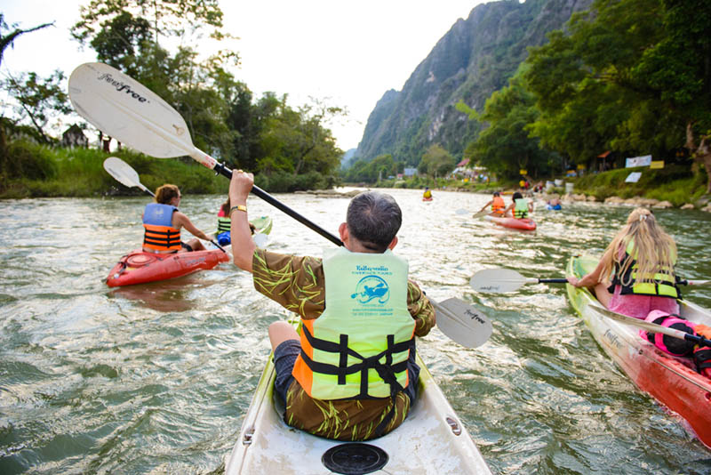 kayaking