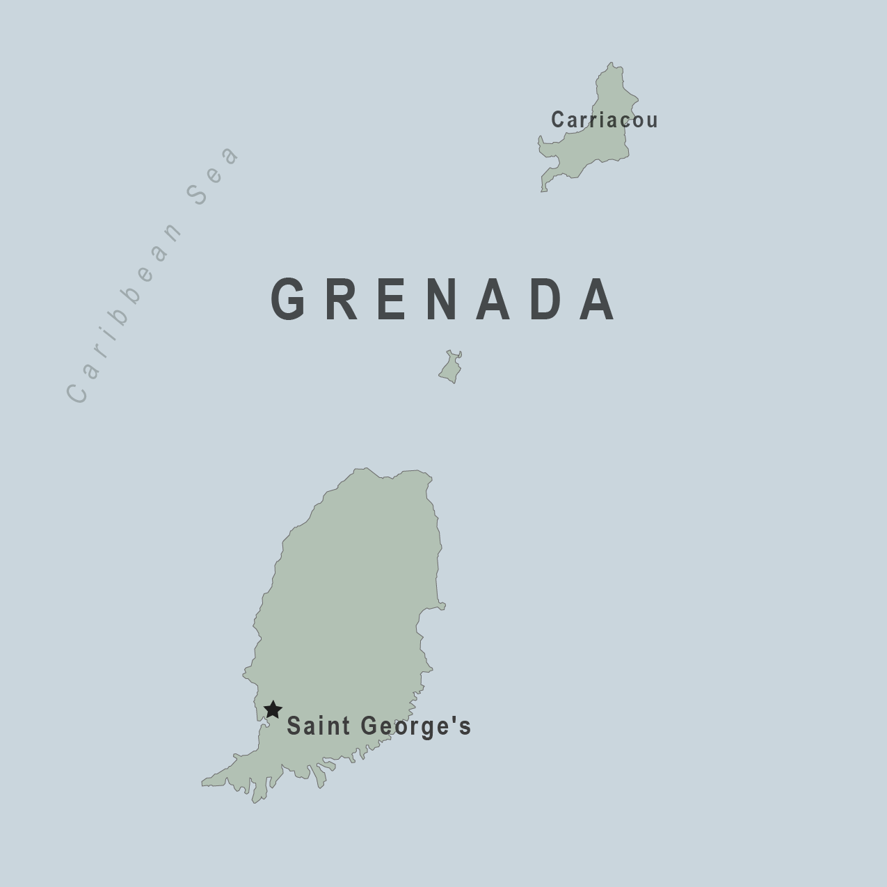 Map - Grenada