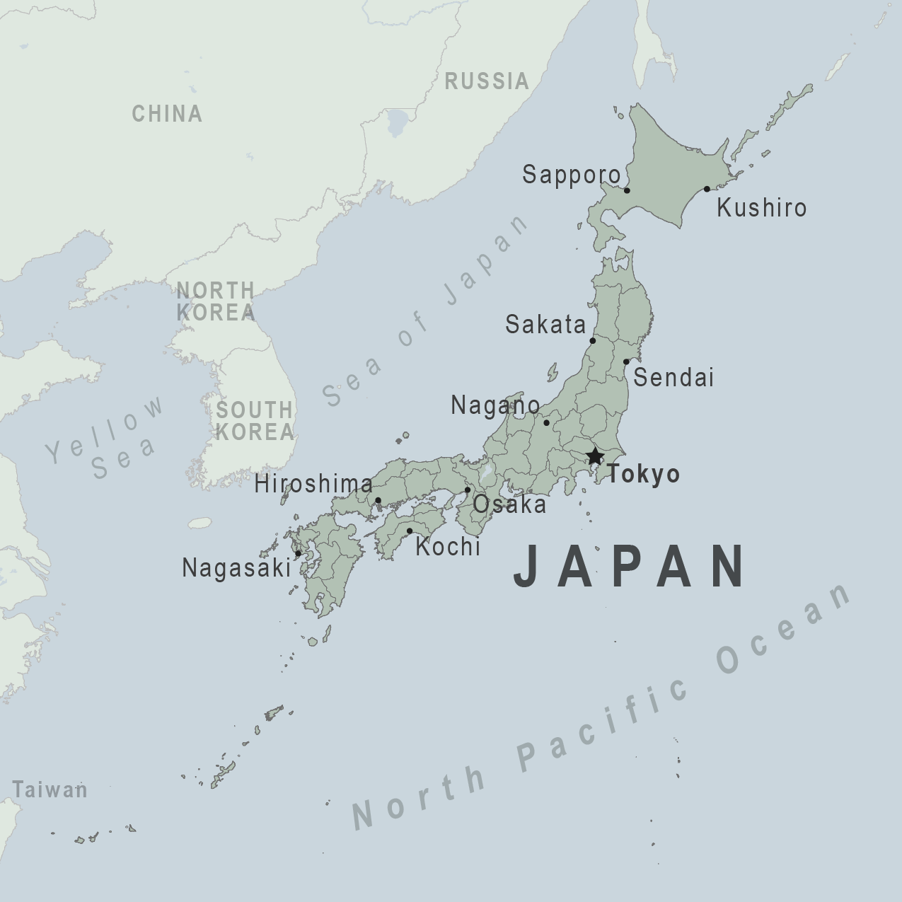 Map - Japan